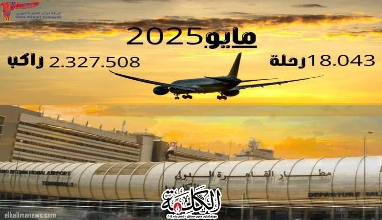بأكثر من مليوني راكب و١٨ ألف رحلة في مايو انتعاش في حركة الركاب بمطار القاهرة | ترانزيت المطار