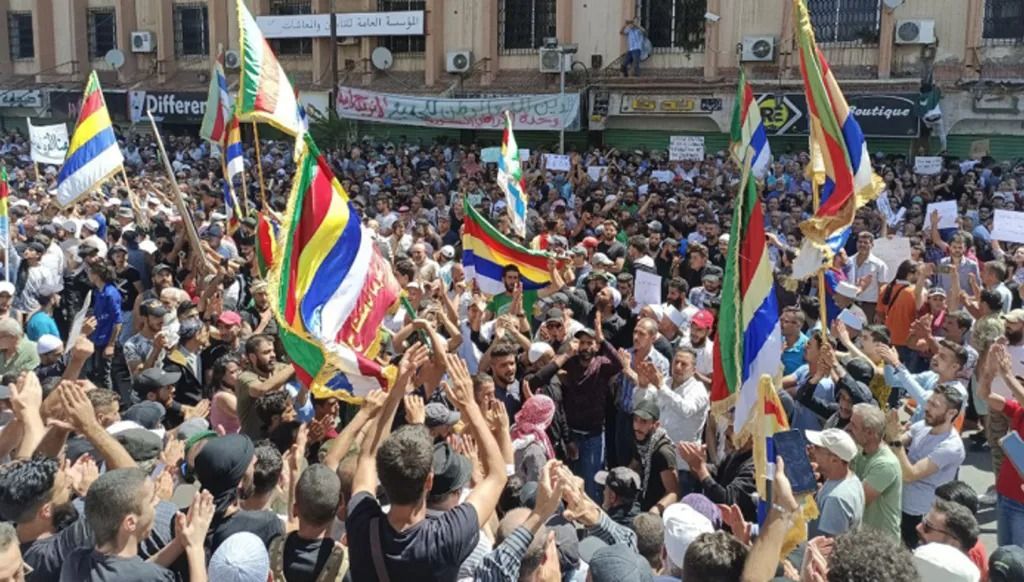ساحة الكرامة في السويداء.
