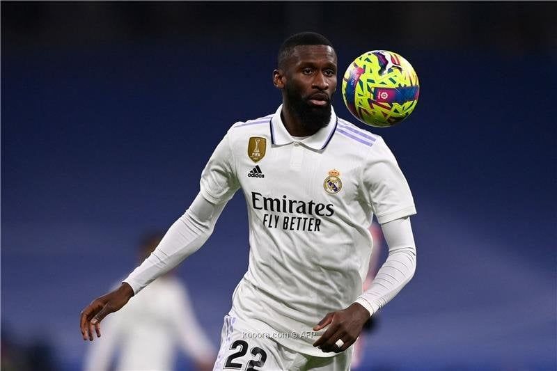 تقرير: روديجر يرحل عن ريال مدريد نهاية الموسم الجاري تقرير: روديجر يرحل عن ريال مدريد نهاية الموسم الجاري