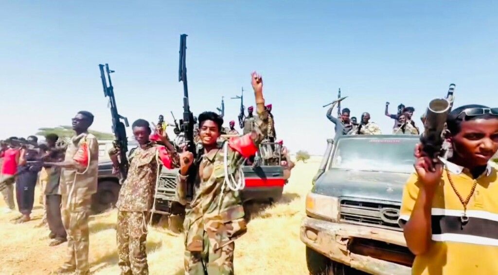 أطفال جندهم الجيش السوداني لمناصرته في معارك كردفان (وكالات)