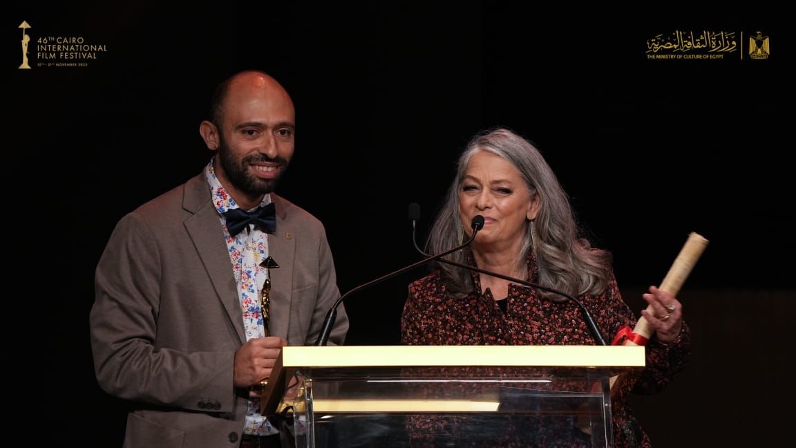 ثريا بغدادي ونيكولا خوري. (المهرجان)