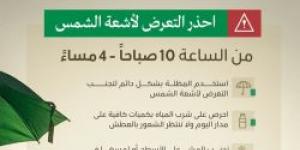 حج بصحة .. تحذيرات من وزارة الصحة من التعرض المباشر لأشعة الشمس في هذه الأوقات - تواصل نيوز