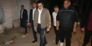 وزير الثقافة المصري يتفقد موقع حريق ديكور مسلسل "الـكينج" - تواصل نيوز