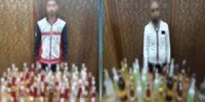 ضبط شخصين لبيع مشروبات كحولية مغشوشة دون ترخيص بالإسكندرية - تواصل نيوز