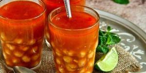 طريقة عمل حمص الشام زي المحلات وعربيات الشارع.. مشروب الشتاء الرسمي - تواصل نيوز