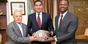 وزير الرياضة يبحث مع أمين عام الكاف وأبو ريدة مستقبل الكرة الأفريقية ومقر الاتحاد الجديد - تواصل نيوز