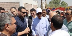 محافظ الجيزة يتفقد مشروع محطة رفع الصرف الصحي في أبو النمرس لمتابعة معدلات التنفيذ - تواصل نيوز