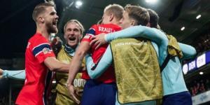 هالاند يقود النرويج لفوز مثير على الدنمارك في دوري الأمم الأوروبية «فيديو» - تواصل نيوز
