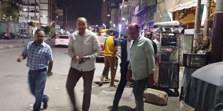 عاجل وحصرى - حملات ليلية لمتابعة الالتزام بمواعيد غلق المحلات ببنى سويف - تواصل نيوز