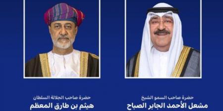 أمير الكويت يبعث ببرقية إلى سلطان عمان - تواصل نيوز