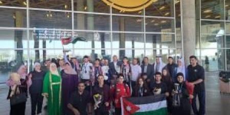 استقبال حافل لأبطال المنتخب الأردني للكيك بوكسينغ بعد مشاركتهم المشرّفة في كأس العالم – أوزبكستان 2025 - تواصل نيوز