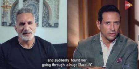 باسم يوسف: مراتي اتعذبت معايا وبقولها آسف - تواصل نيوز