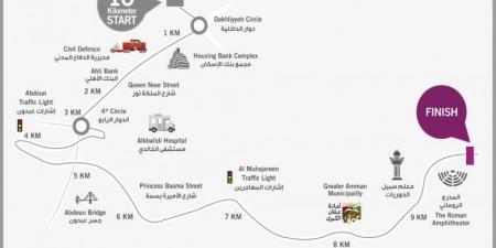 السير تعلن تفاصيل إغلاقات الجمعة (اسماء الشوارع) - تواصل نيوز