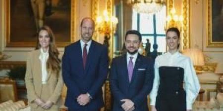 ولي العهد يلتقي أمير ويلز في قصر ويندسور - صحيفة تواصل