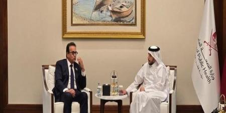 وزير الصحة يبحث مع نظيره القطري تعزيز التعاون لإعادة إعمار غزة - صحيفة تواصل