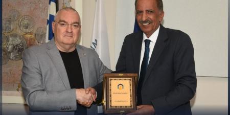 الدكتور العسّاف من "عمان العربية" يشارك في برنامج التنقل الأكاديمي " Erasmus+ Mobility " في جامعة غرب أتيكا في اليونان - تواصل نيوز