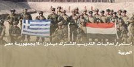 استمرار فعاليات التدريب المشترك "ميدوزا–14" بمصر - تواصل نيوز