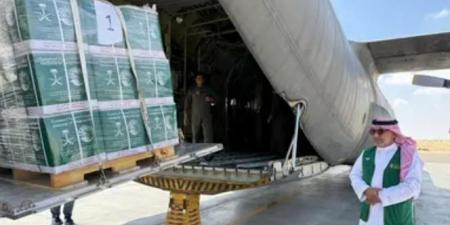 طائرة مساعدات سعودية تصل مطار العريش لصالح الفلسطينيين بقطاع غزة - تواصل نيوز