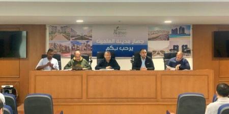 رئيس جهاز مدينة العلمين الجديدة يوجه بزيادة معدلات التنفيذ داخل كمبوند مزاري - تواصل نيوز