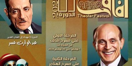 في مقدمتها «بنت ناس».. أبرز عروض المونودراما والديودراما بمهرجان آفاق غدًا - تواصل نيوز