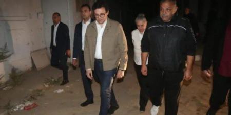 وزير الثقافة المصري يتفقد موقع حريق ديكور مسلسل "الـكينج" - تواصل نيوز