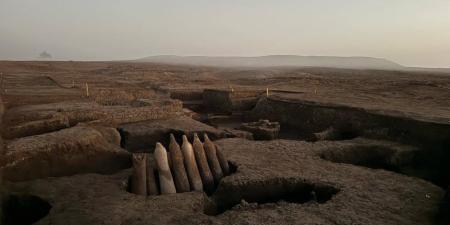 الكشف عن ورش صناعية من العصر المتأخر وبدايات العصر البطلمي وجبانة رومانية بغرب الدلتا - تواصل نيوز