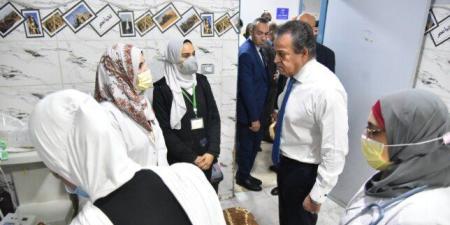 فى جولة مفاجئة.. وزير الصحة يعبر عن استيائه من مستوى مستشفى 6 أكتوبر المركزي - تواصل نيوز
