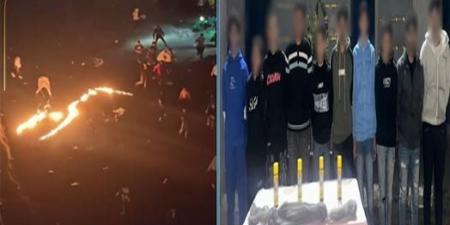 مواد قابلة للاشتعال.. ضبط المتهمين بإضرام النيران في أحد شوارع الإسكندرية - تواصل نيوز