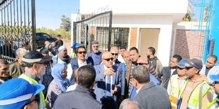 تمهيدا لافتتاحها.. .. محافظ الأقصر يتفقد محطة رفع صرف صحي الشغب الفرعية - تواصل نيوز
