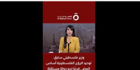 وزير فلسطينى سابق: توحيد الرؤية والوحدة الوطنية شرط إعادة إعمار غزة (فيديو) - تواصل نيوز