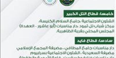 انطلاق مبادرة دمتم سند لتقديم الخدمات الطبية المباشرة للمواطنين بمراكز الإسماعيلية - تواصل نيوز