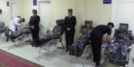 مديرية أمن الشرقية تنظم حملة للتبرع بالدم - تواصل نيوز