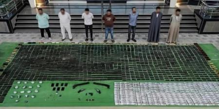 ضبط 700 كيلو جرام من المواد المخدرة تقدر قيمتها بـ120 مليون جنيه - تواصل نيوز