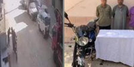 سقوط المتهمين بخطف سلسة ذهبية من سيدة وسحلها في الجيزة - تواصل نيوز