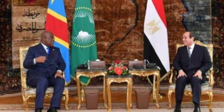 مباحثات ثنائية بين الرئيس السيسي ونظيره الكونغولي لتعزيز التعاون بين البلدين - تواصل نيوز