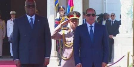 الرئيس السيسي ورئيس الكونغو الديموقراطية يشهدان التوقيع علي عدد من مذكرات التفاهم والاتفاقيات - تواصل نيوز