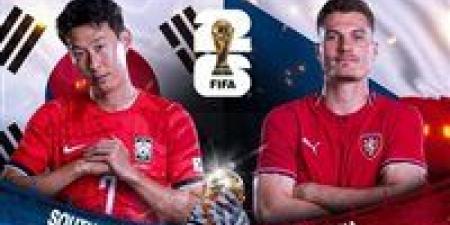 موعد مباراة منتخب كوريا الجنوبية والتشيك في كأس العالم 2026 والقنوات الناقلة - تواصل نيوز