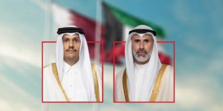 وزيرا خارجية الكويت وقطر يبحثان تطورات مفاوضات الاتفاق الأمريكي الإيراني - تواصل نيوز