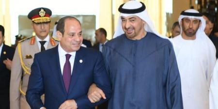 تطورات الشرق الأوسط تتصدر القمة المصرية الإماراتية اليوم - تواصل نيوز