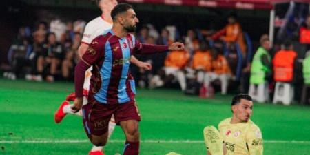 محمد صلاح يحتفل بأول هاتريك مع طرابزون سبور بعد رباعية جالطة سراي - تواصل نيوز