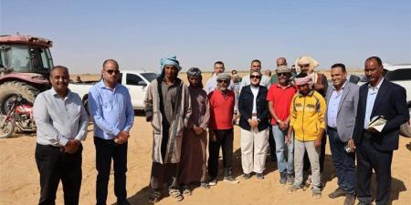 محافظ الوادي الجديد تتابع مشروعات البنية الأساسية والاستثمار الزراعي ببحيرة باريس - تواصل نيوز