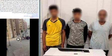 الداخلية تضبط 3 أشخاص بحوزتهم حشيش وسلاح أبيض بالمنوفية - تواصل نيوز