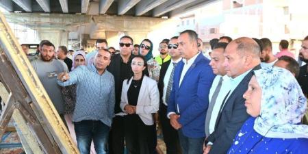محافظ البحيرة تتفقد أعمال إنشاء كوبري البريجات أعلى الرياح البحيري بكوم حمادة - تواصل نيوز