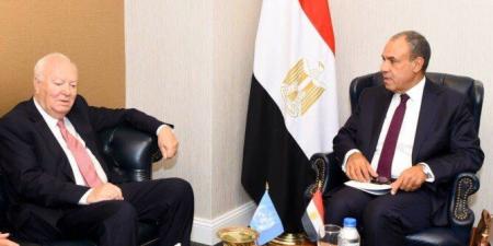 بدر عبد العاطي يبحث تعزيز الحوار بين الحضارات مع مسؤول أممي بارز - تواصل نيوز