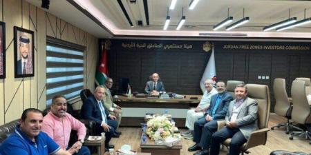 وفد الاتحاد الدولي لرجال الأعمال يبحث فرص الاستثمار في المناطق الحرة الأردنية - تواصل نيوز