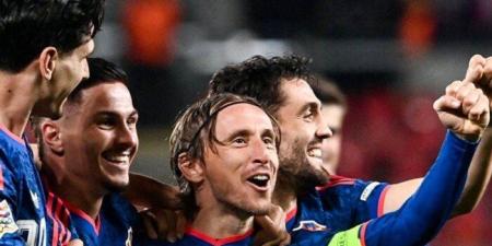 مودريتش يواصل كتابة التاريخ مع كرواتيا في سن 41 - تواصل نيوز