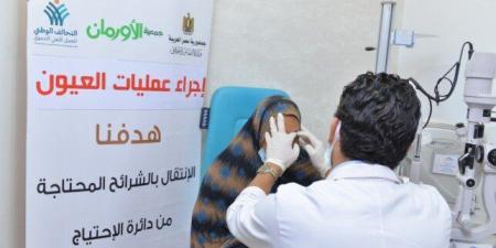 إجراء 4911 عملية عيون وفحوصات مجانية للأسر الأولى بالرعاية بالمنوفية - تواصل نيوز