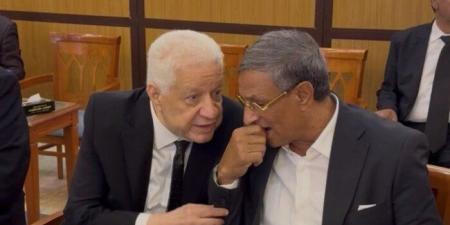 مرتضى منصور يطلب الجلوس بجوار مصطفى يونس في عزاء المستشار أحمد الزند «فيديو» - تواصل نيوز