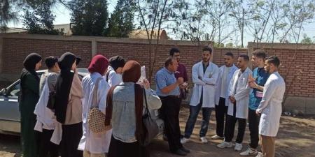 بيطري الشرقية يواصل التدريب العملي والميداني لأطباء الامتياز - تواصل نيوز