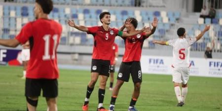 منتخب مصر للشباب يهزم تونس بثنائية في تصفيات شمال إفريقيا - تواصل نيوز